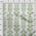 thumbnail image 3 of oneOone Cotton Cambric Light Green Fabric Aztech Craft Projects Decor Fabric Printed By The Yard 42 Inch Wide, 3 of 4
