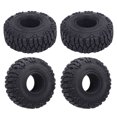 thumbnail image 1 of RC Crawler Tire with Hub, High Simulation Plastic RC Wheel Tire  for Axial SCX24 1/24, 1 of 7