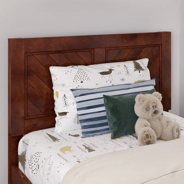 Canyon Twin Wood Headboard in Walnut