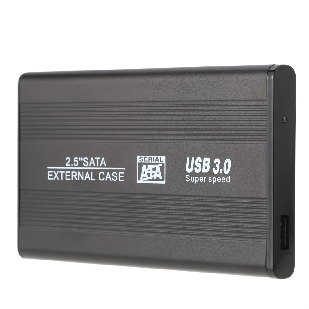 Yeacher USB 3.0 HDD SSD External Portable Superspeed Aluminum 2.5" Hard Drive Disk Box Enclosure Case