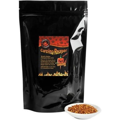 Fiery Farms Red Carolina Reaper Pepper Flakes, World-Record Intensity Heat Base, 1 KG (2.2 lbs) Professional Bulk Pack
