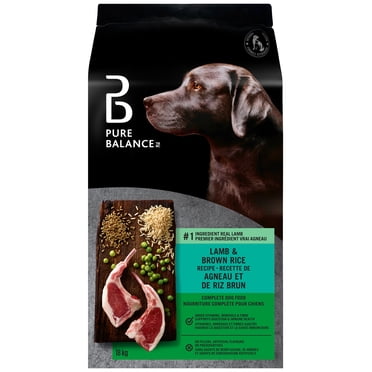 Pure Balance Lamb & Brown Rice Recipe Complete Dog Food, 18kg