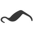 thumbnail image 1 of Eyebrow Pencil Stencil, Face Make Up Stencils Not Waste Excess Makeup  Material  For Eyebrows For Chin Red,Black, 1 of 8