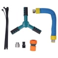 thumbnail image 3 of Trampoline Whirling Sprinkler, Lightweight Trampoline Sprinkler Automatic Rotating Durable  For Outdoors Large, 3 of 8