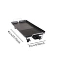 thumbnail image 2 of DOLITY Electric Griddle Electric Skillet BBQ Stay Cool Handles Camping Portable Flat Grill Barbecue Tool Grill Griddle Indoor Grill M, 2 of 9