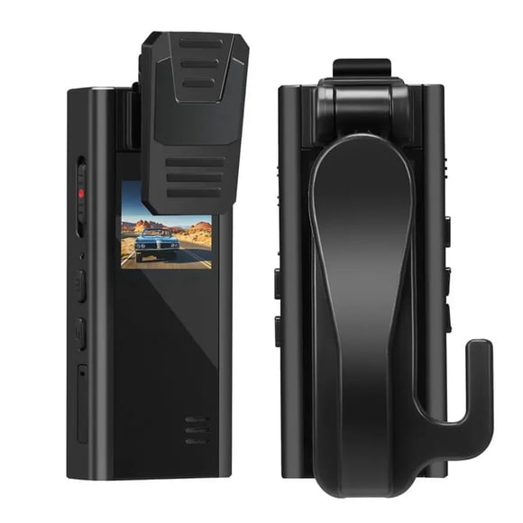 A30 Full HD 1080P Body Mounted Camera 1.3" Screen Night Vision Motion Detection Clip Mini Camcorder Recording Webcam ,Powerful Body Cam