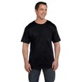 thumbnail image 1 of The Hanes 61 oz Beefy-T with Pocket - BLACK - 2XL, 1 of 1