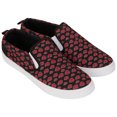 thumbnail image 1 of Naruto Akatsuki Cloud Print Slip-On Shoes-Size 13, 1 of 5