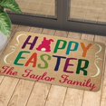 thumbnail image 2 of Agiferg Paillasson de Pâques Œufs de Pâques Rabbit Tapis d'Entrée Antidérapant Intérieur Extérieur pour Maison Patio Décoration Maison, 2 of 7