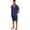 Navy, variant on FhsagQ Pajamas Mens Pajamas Sleepwear Comfortsoft Men's Sleepwear Soft Smooth Short Sleeve Short Pant Sleepwear Man with Pockets Two Piece Pajamas Mens Pajamas Sleepwear Super Fit Black Green XXL