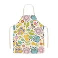 thumbnail image 2 of Special Offer! Easter Home Printing Linen Imitation Apron Kitchen Fouling Multi Functional Apron, 2 of 3