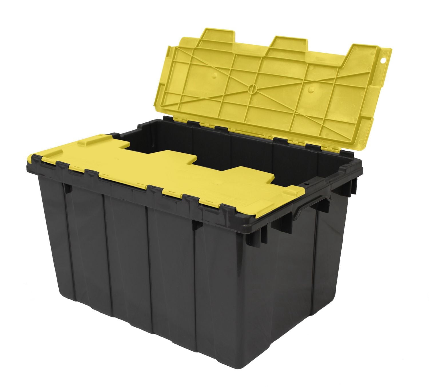 RAMTUFF 45L Flip top tote Black and Yellow