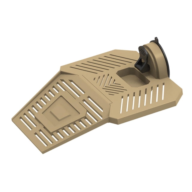 Milaget Turtle Basking Platform Detachable for Frog Water Turtle Tank Bearded Dragon Khaki M