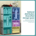 thumbnail image 3 of Book Shelf, 5 Tier Bookshelves and Bookcases Floor Standing Display Storage Shelves, Assembled Vertical Freestanding Storage Rack for Bedroom Living Room, 3 of 6