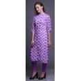thumbnail image 3 of Bimba Kurta Longue Droite pour Femmes Coupe Régulière Tunique Kurti Décontractée Grande, 3 of 6