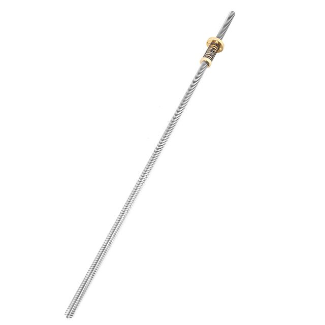T8 Rod And Nut, Anti-Backlash Nut Durability And Long Service Life For Replacement For 3D Printer 8mm Dia