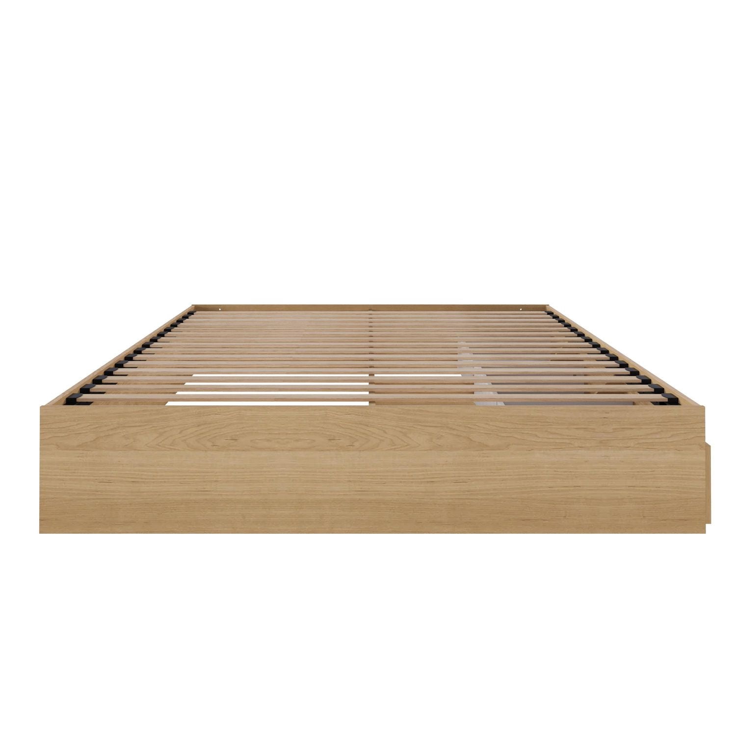 Lit rangement 3 tiroirs Nordik de Nexera, fini Érable naturel