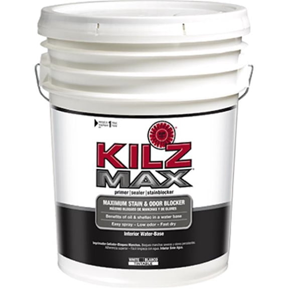 Kilz L200205 Apprêt Intérieur à Base d'Eau de 5 Gallons