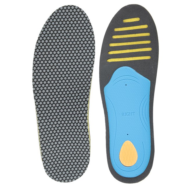 Shock Absorption Orthotic Insole, Sport Insole, High Elasticity High Arch Support Correction Flat Foot For Work Boot,Walking,Running And Casual Shoes M: 42-44