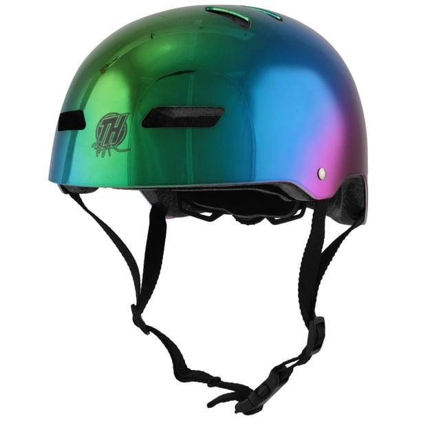 bike helmet tony hawk Yepa - T-Shell Tonys preferred matte black colorway with pops of his signature teal color New Tony Hawk Skateboard and