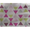 thumbnail image 4 of oneOone Georgette Viscose Fabric Triangle Ikat Print Sewing Fabric BTY 42 Inch Wide, 4 of 4