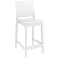 thumbnail image 1 of Compamia Siesta Maya Resin 29.5" Barstool in White, 1 of 9