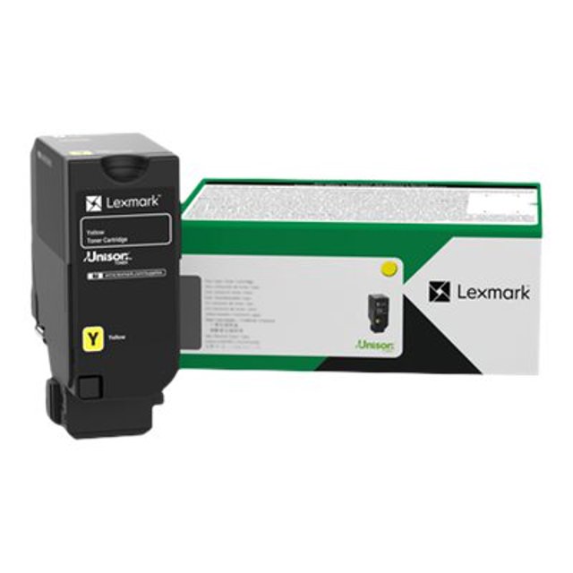 Lexmark - Rendement Très Élevé - Jaune - original - Cartouche de toner LCCP, LRP - pour Lexmark CX735adse