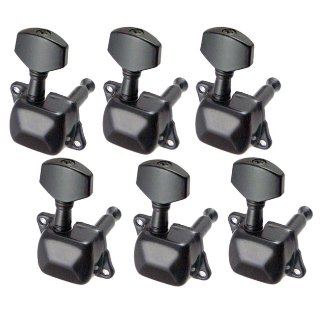 6 Pieces Semiclosed Tuning Pegs s Machine Heads 6R for Electric Guitar