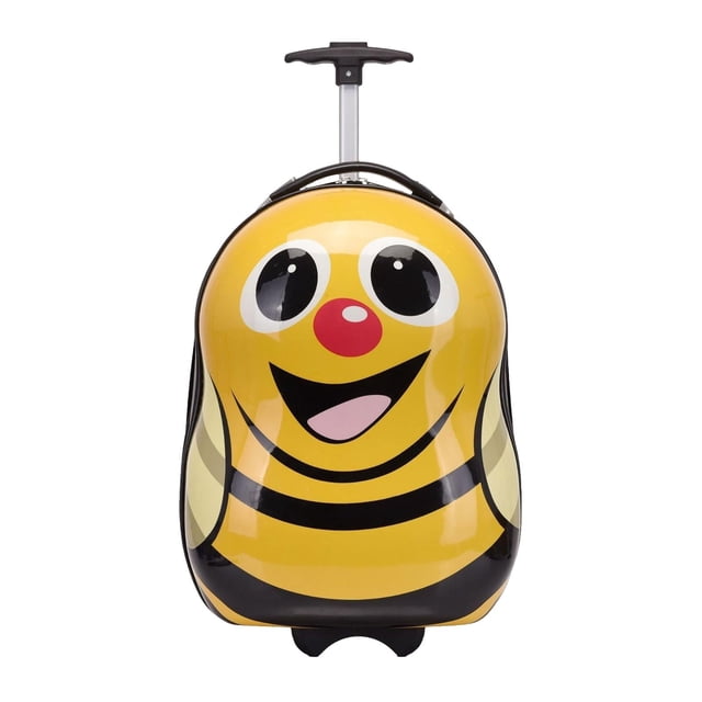 Big Sale ! Huayishang Home Textile Storage,Storage Case,16 Inch Children'S Trolley Case Cartoon Animatio N Baby Suitcase Large Capacity Single Pole Cabin Case Storage Box