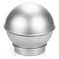 thumbnail image 3 of 4Pcs/Set Round 3D Ball Shaped Cake Tin Aluminum Cake Pan Decorating Pastry Tools Cake Mold, 3 of 5