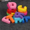 thumbnail image 2 of Wooden Puzzles Alphabet/Numbers Shape Learning Board Wooden Puzzles Alphabet/Numbers Shape Toy Kindergarten Early Educational Toys, 2 of 8