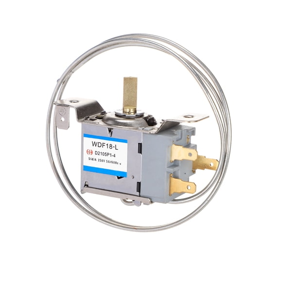 WDF18-L Thermostat de Réfrigérateur en Métal 220-250V 50/60HZ pour Comptoirs Armoires d'Exposition Conservation Armoires à Vin