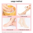 thumbnail image 2 of pitrice Moisturizing Silicone Foot Mask For Smooth Heels Spa Pedicure Moisturizing Socks Exfoliating Socks skin 2 pairs, 2 of 6