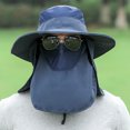 thumbnail image 2 of Maytalsory Waterproof Face Covering Sun Hat For Outdoor Activities Adjustable Hood Sky blue, 2 of 6