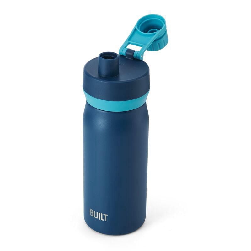 Bouteille Chug Aqua Built NY Cascade de 16 oz - Bleu
