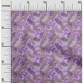 thumbnail image 2 of oneOone Silk Tabby Mauve Fabric Tropical Leaf Sewing Craft Projects Fabric Prints By Yard 42 Inch Wide, 2 of 5