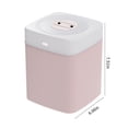 thumbnail image 3 of Dvkptbk Usb Humidifier with Light ,Quiet Cool Mist Humidifier for Bedroom and Office ,Plants, Easy to Clean Home Humidifier Home Essentials, 3 of 7
