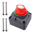 thumbnail image 1 of Ampper 1-2-Both-Off Battery Disconnect Switch, 12-48 V Battery Master Cut Shut Off Isolator Switch (1-2-Both-Off), 1 of 8