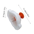 thumbnail image 3 of Vegetable Cutter Hand Guard Chopper Slicer Thumb Protector Grater Shredding Tool for Food Preparation and Efficient Vegetable Cutting, 3 of 4