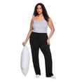thumbnail image 2 of George Women's Plus Rib Pajama Pant, 2 of 6