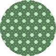 thumbnail image 1 of Ahgly Tapis d'Intérieur Lavable en Machine Carré Vert Forêt Foncé, 3 Pieds Carré, 1 of 7