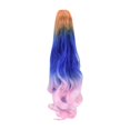 thumbnail image 2 of Perruque Femme Tricolore Synthétique Longue Ondulée Bouclée Queue de Cheval Extension de Cheveux, Perruque pour Femmes, 2 of 7