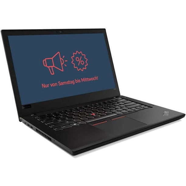 Refurbished Excellent) LENOVO ThinkPad T480s Non Touch Laptop 14