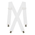 thumbnail image 1 of Hold'Em Bretelles pour Hommes Pinces Utilitaires Robustes 2 Larges - Blanc, 1 of 1