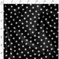 thumbnail image 3 of Soimoi Black polyester Crepe Fabric Stars Star Decor Fabric Printed Yard 52 Inch Wide, 3 of 6