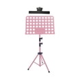 thumbnail image 2 of lionlar Music Sheet Stand Sitting or Standing Book Stand for Classroom groups Choirs Pink, 2 of 9