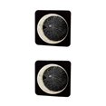 thumbnail image 3 of Maytalsory Spider Web Drink Coasters Stylish Halloween Decorations Long-lasting Coaster For Drinks Durable Square 2Set, 3 of 6