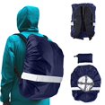 thumbnail image 2 of Frelaxy Hi-Visibility Backpack Rain Cover with Reflective Strip 100% Waterproof Ultralight Backpack Cover, Storage Pouch, Anti-Slip Cross Buckle Strap, for Hiking, Camping, Biking, Outdoor, Traveling, 2 of 4
