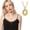 Gold, variant on Qonioi Fashion Letter Name Necklace, Personalized Custom Name Pendant Necklace Jewelry, 26 English Alphabet Initial Necklace for Women Gift Party Wedding Date