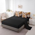 thumbnail image 3 of YST Ensembles de Literie Bohèmes d'Automne à Fleurs pour Lit Simple 7 Pcs, Ensemble de Lit Réversible Tout-en-un, Ensemble de Couette Boho Farmhouse Rustique Tournesol Marguerite Couette Groovy Power Flower Ensemble de Lit, 3 of 5